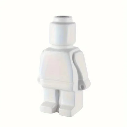 Modern Brick Figure Decorative Sculpture for Contemporary Home Decor