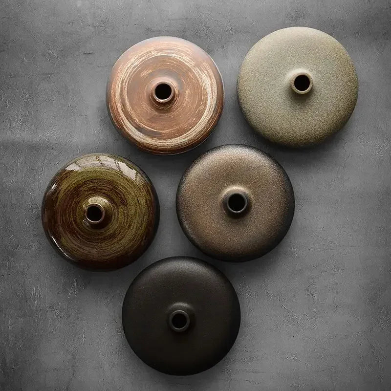 Vase - Decorative Porcelain Flat