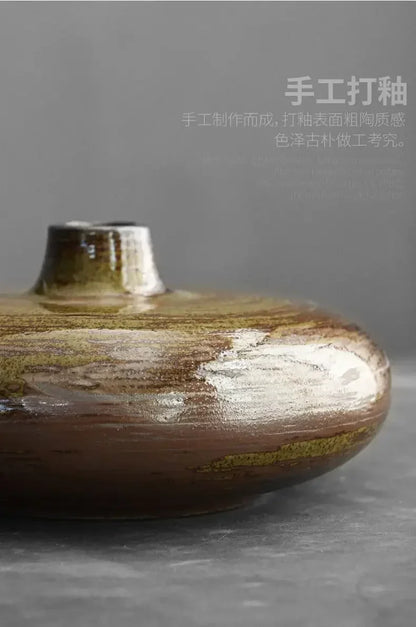 Vase - Decorative Porcelain Flat