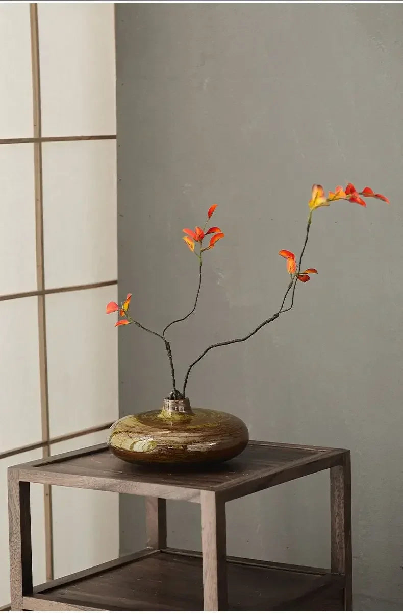 Vase - Decorative Porcelain Flat