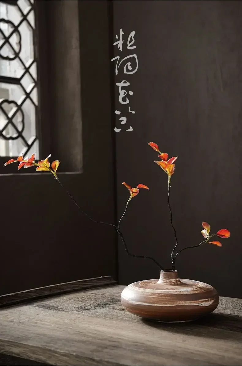 Vase - Decorative Porcelain Flat