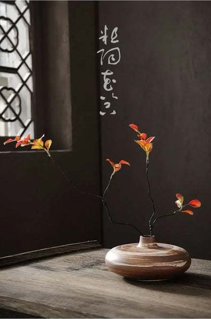 Vase - Decorative Porcelain Flat