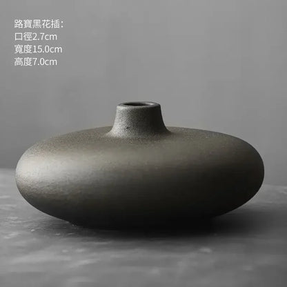 Vase - Decorative Porcelain Flat