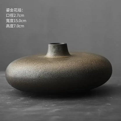 Vase - Decorative Porcelain Flat