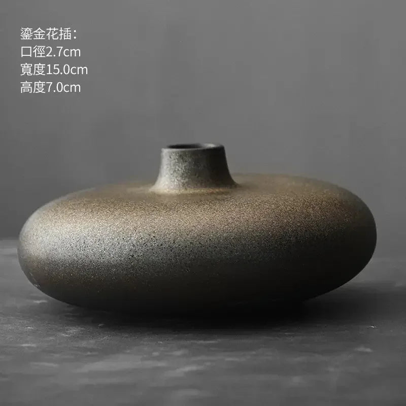 Vase - Decorative Porcelain Flat