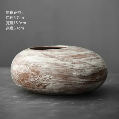 Vase - Decorative Terracotta Black