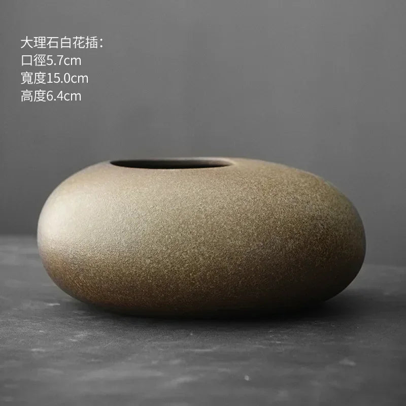 Vase - Decorative Terracotta Black