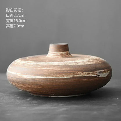 Vase - Decorative Terracotta Black