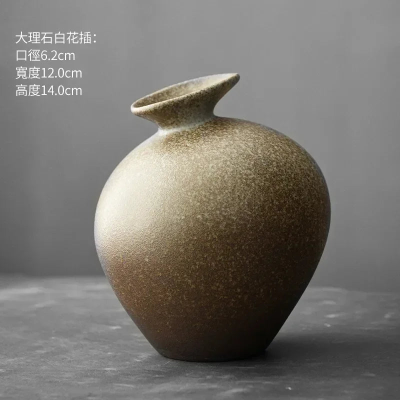 Vase - Decorative Terracotta Black