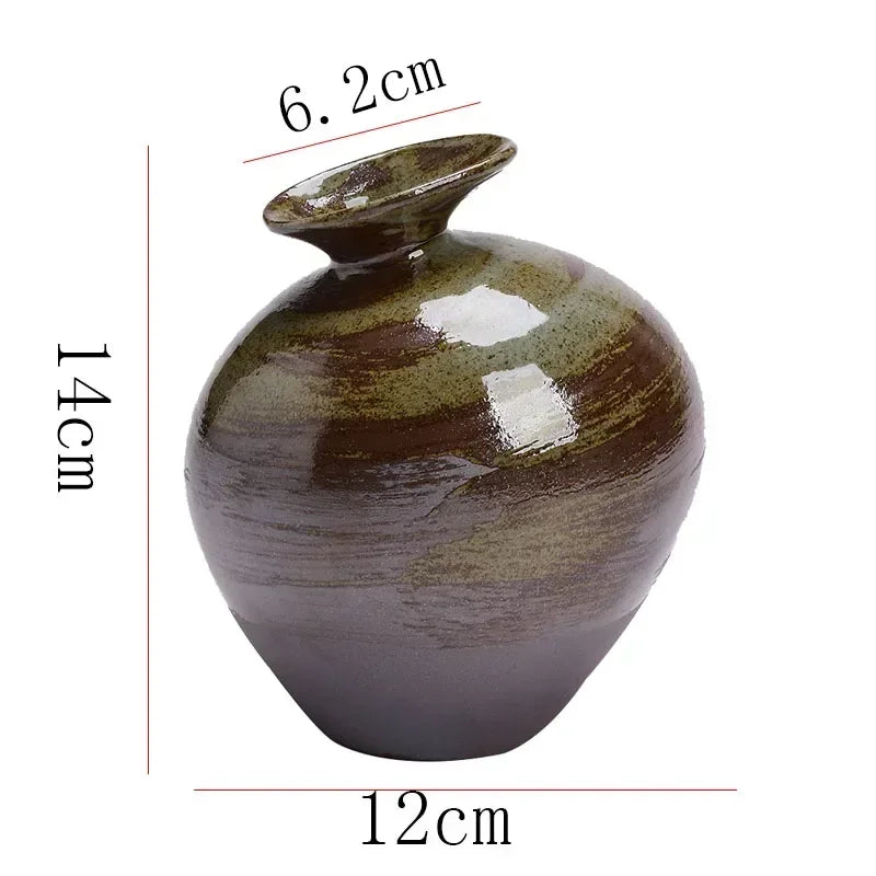 Vase - Decorative Terracotta Black