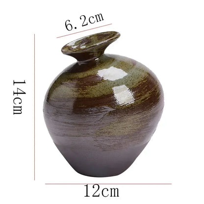 Vase - Decorative Terracotta Black