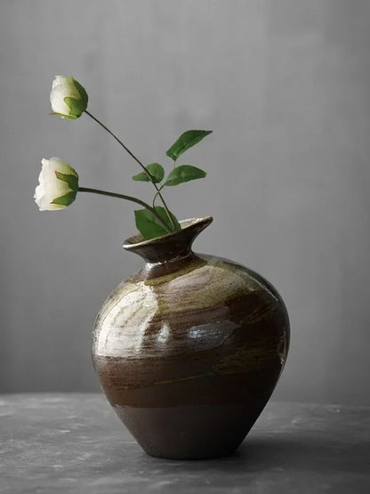 Vase - Decorative Terracotta Black