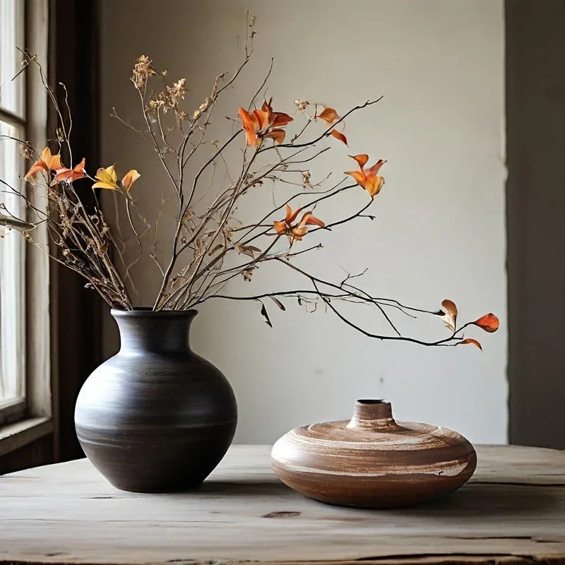 Vase - Minimalist Ceramic Beige