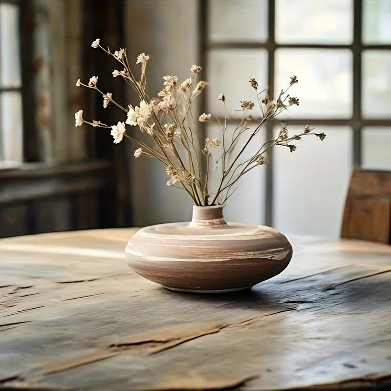 Vase - Minimalist Ceramic Beige