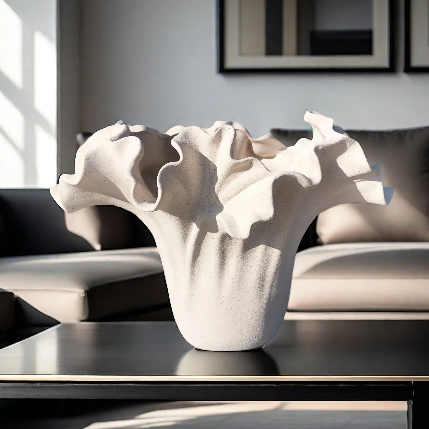 Vase - Rough Ceramic Single