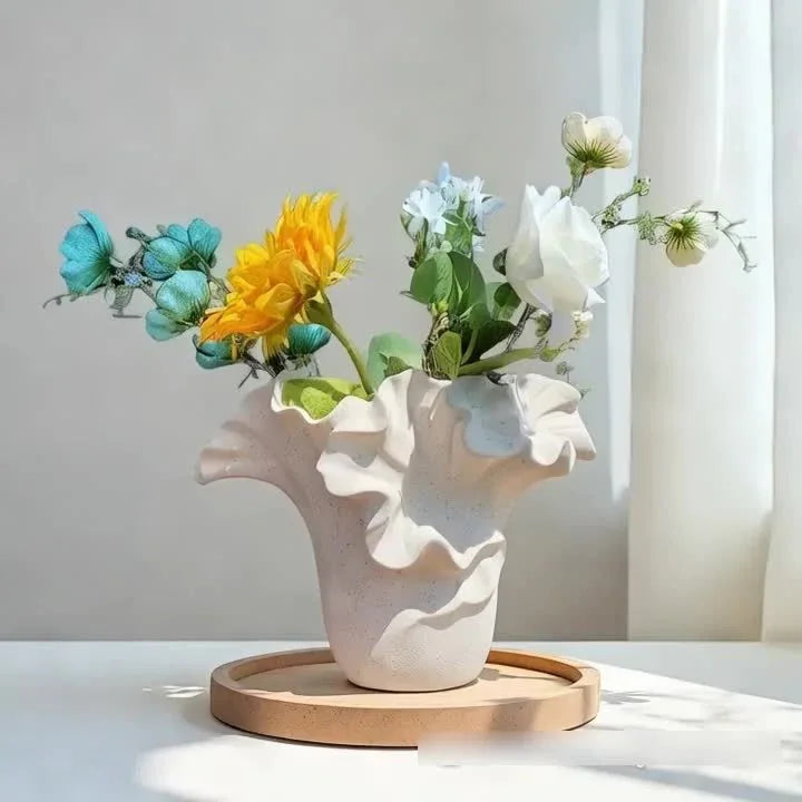 Vase - Rough Ceramic Single