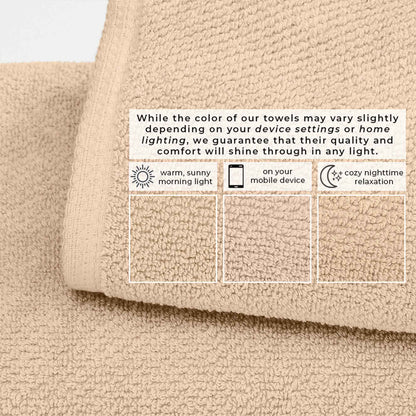 Cotton Textured Bath Towel Set - Acacia Collection