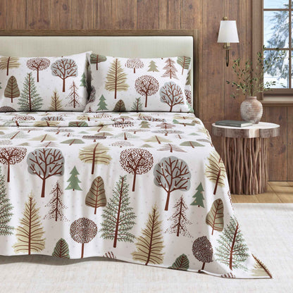 4-Piece Turkish Cotton Flannel Sheet - Stratton Collection