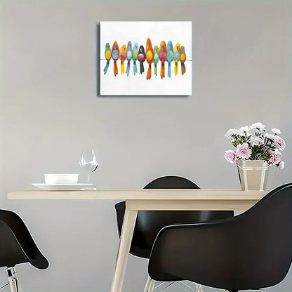 Wall Art - Hand-Painted Wooden 12x16