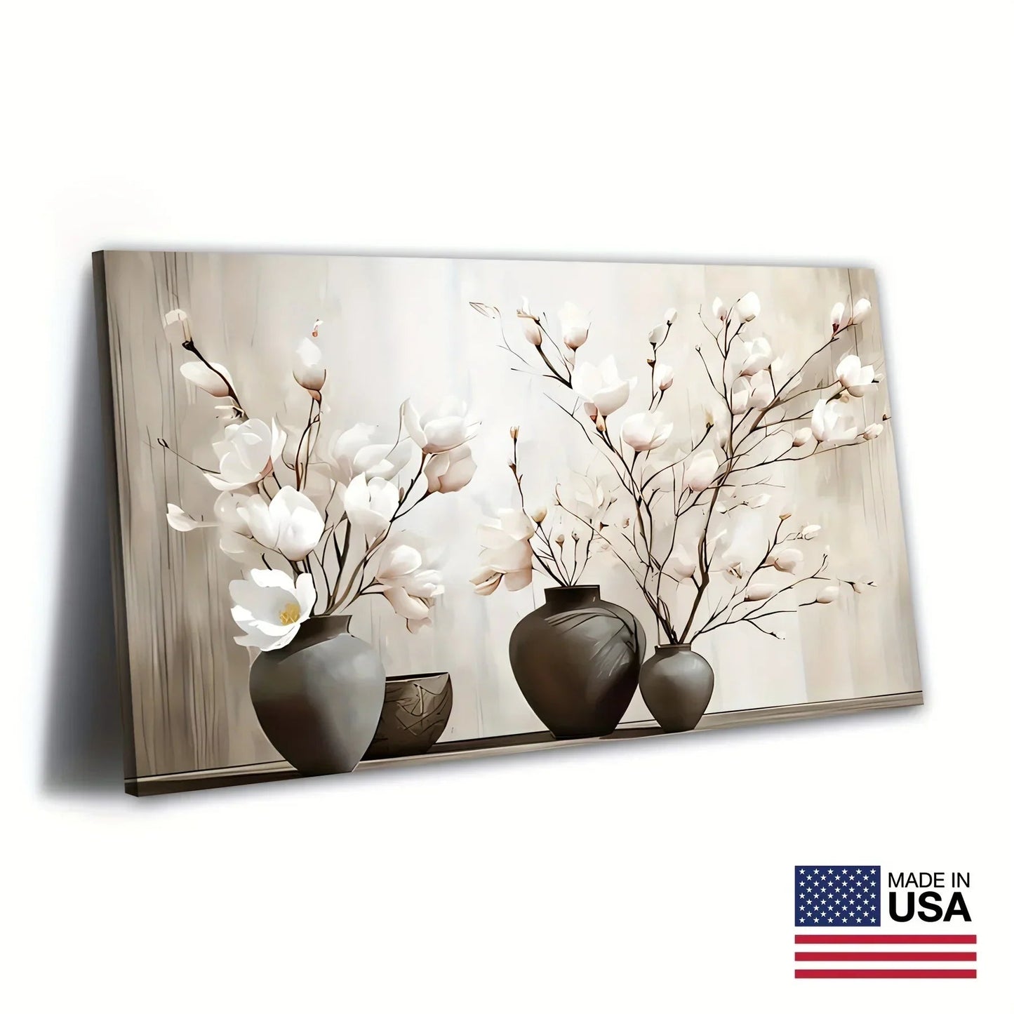 Wall Art - Vintage White Ceramic