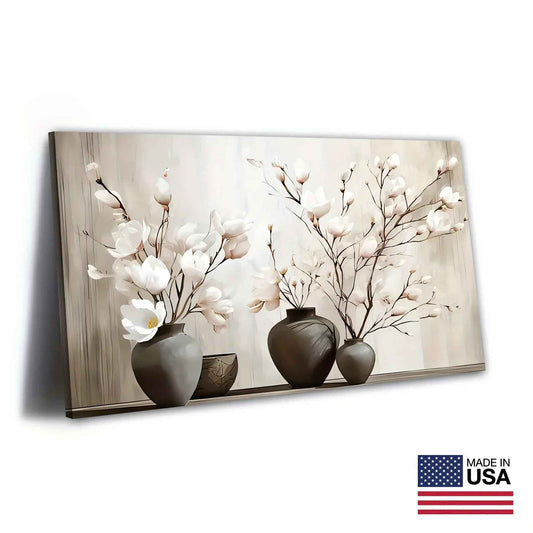 Wall Art - Vintage White Ceramic