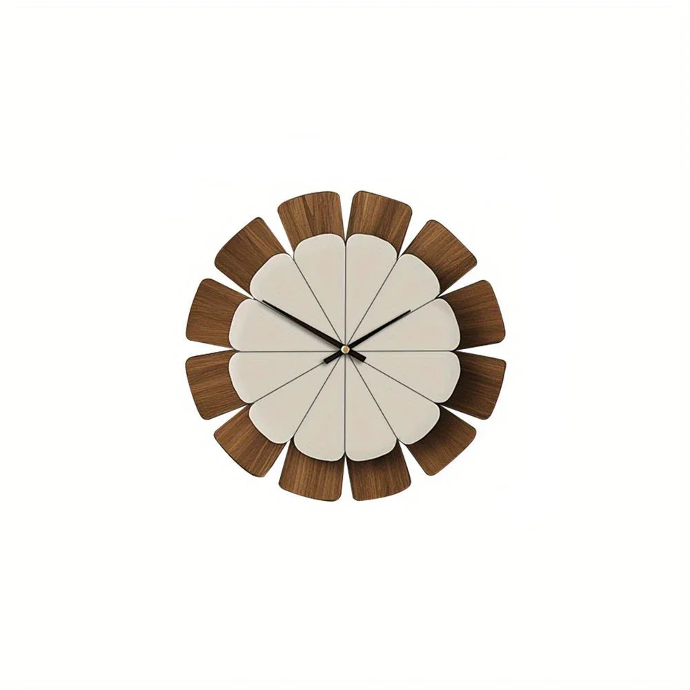 Wall Clock - Vintage Wooden 12 Inch