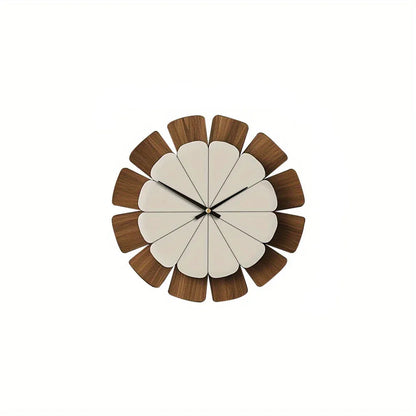 Wall Clock - Vintage Wooden 12 Inch