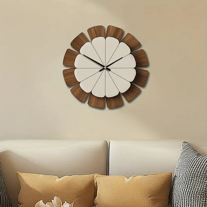 Wall Clock - Vintage Wooden 12 Inch