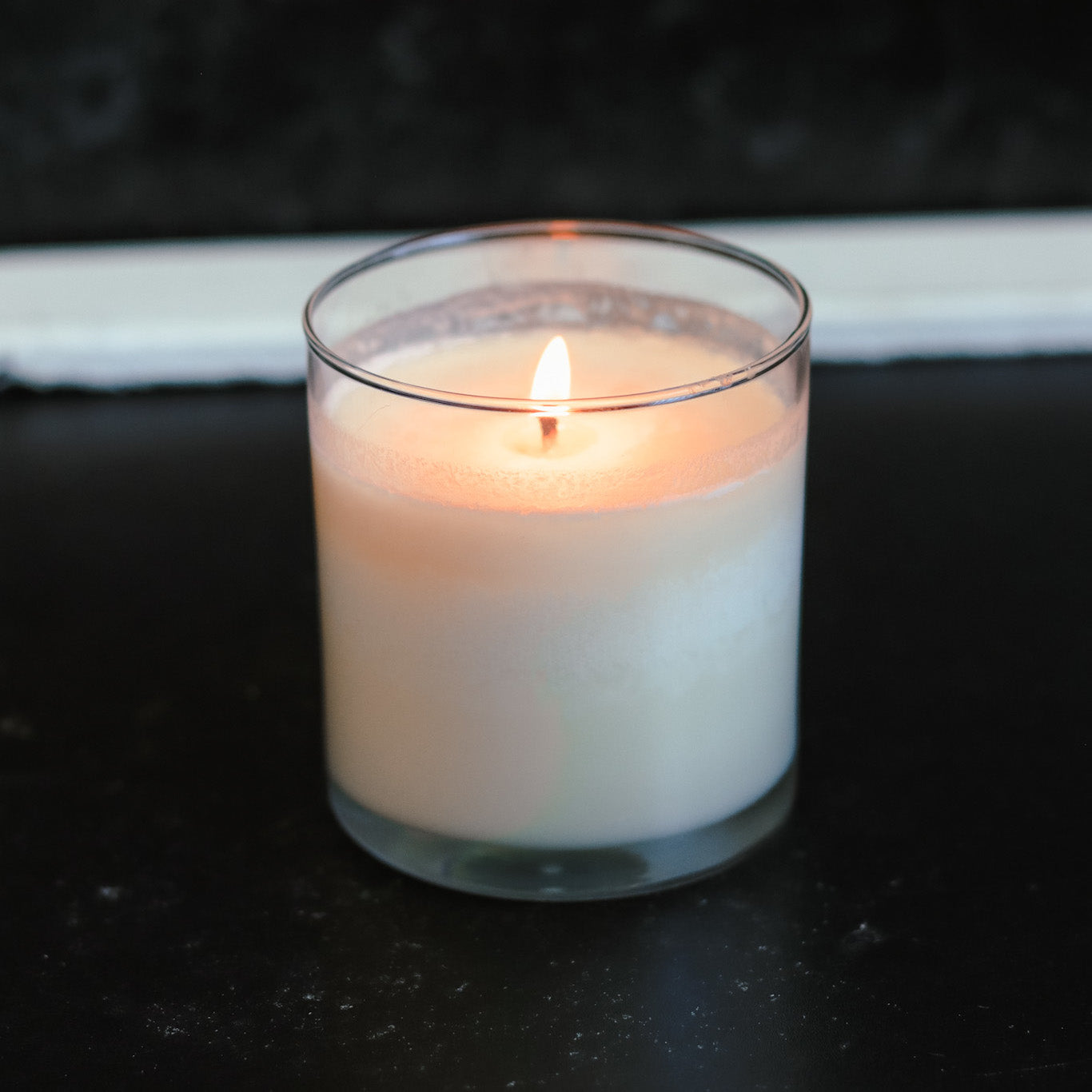 Lavender & Sweet Lemon - 9 oz Whiskey Glass Candle - PoshaBella