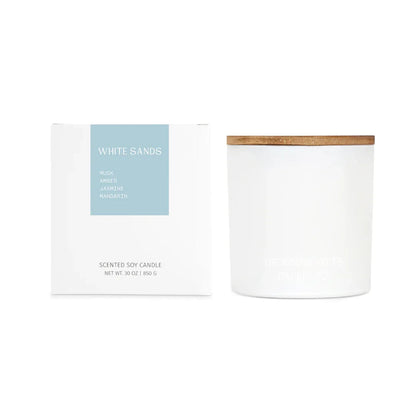 White Sands 3 Wick Candle - PoshaBella