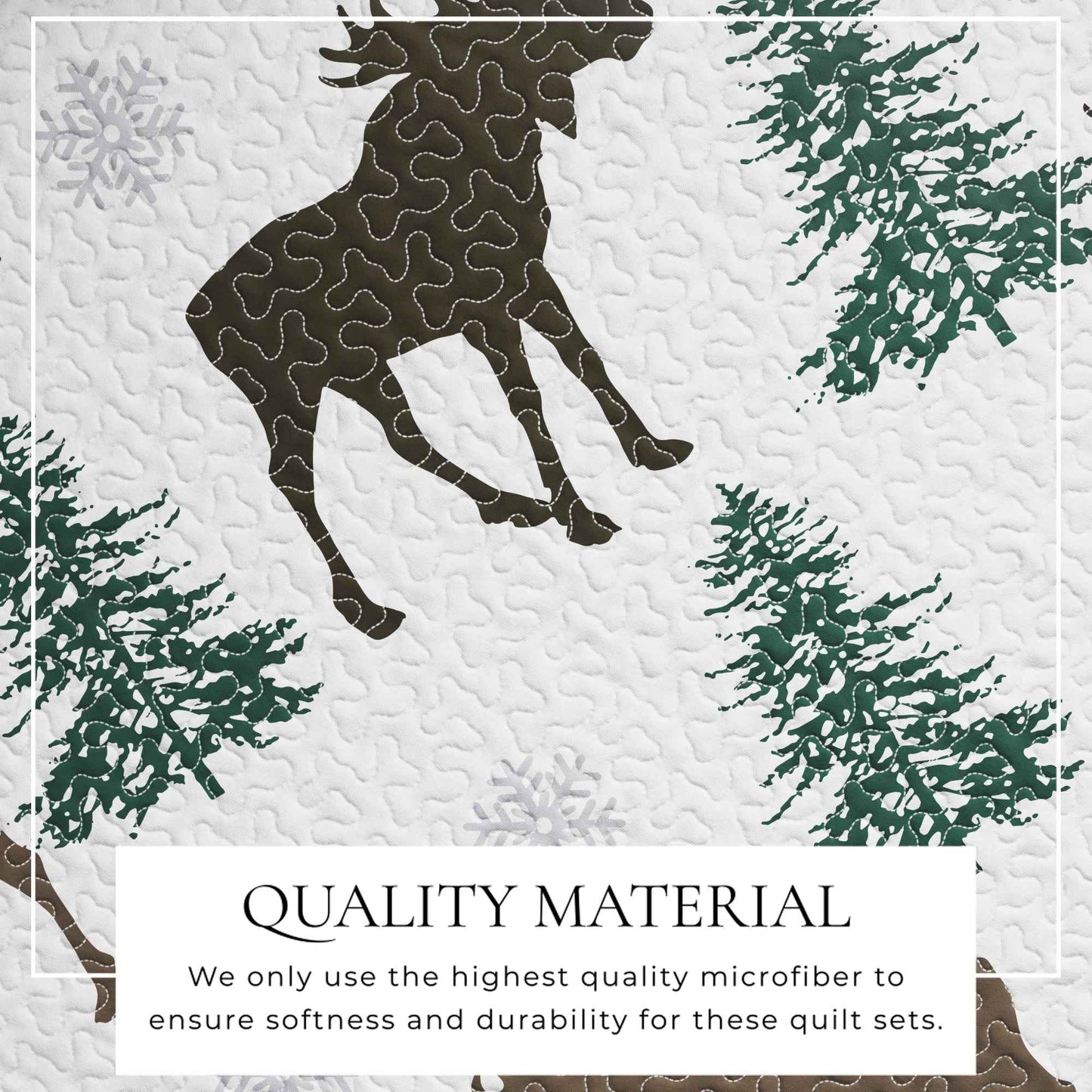 3-Piece Lodge Quilt - Wilderness Collection