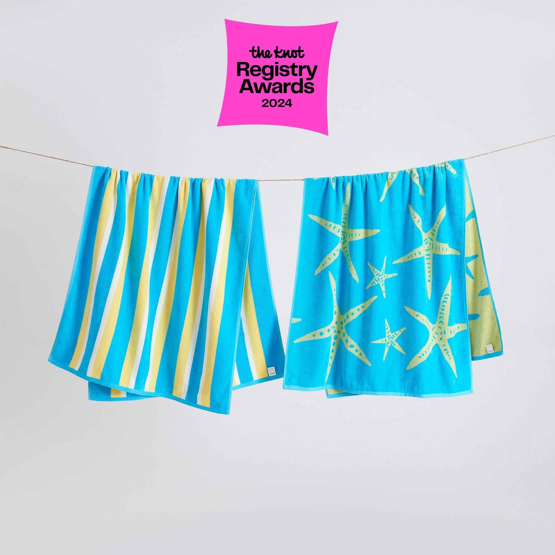 Cotton Velour Beach Towel - Maui Collection