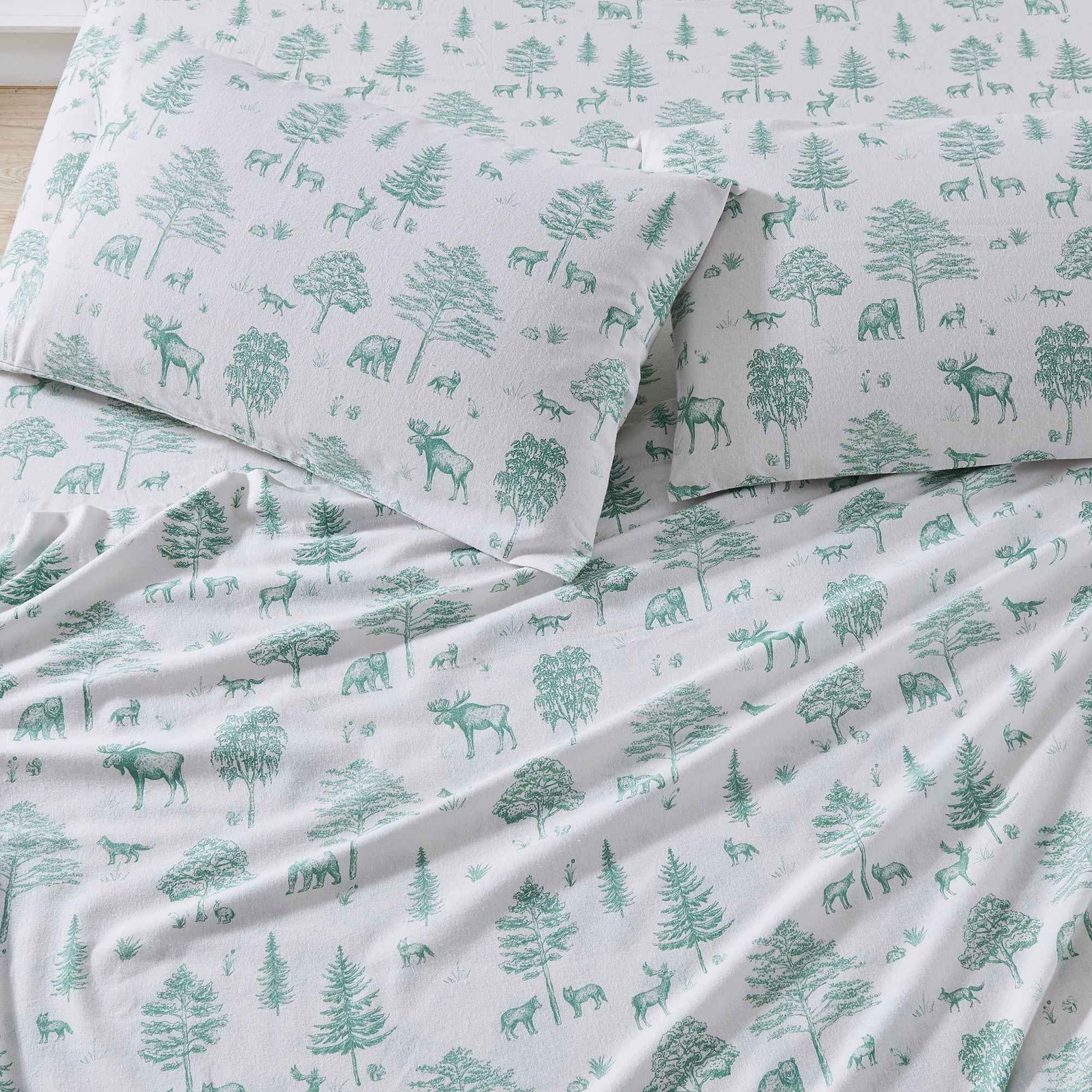 4-Piece Turkish Cotton Flannel Sheet - Stratton Collection