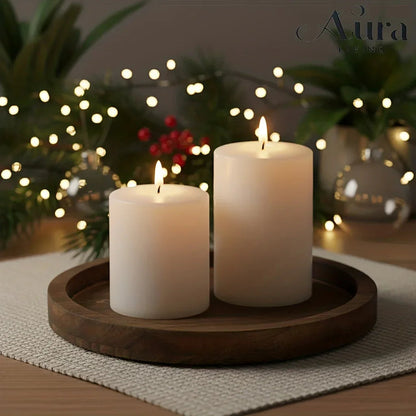 Wood Tray - Rustic Wooden Round