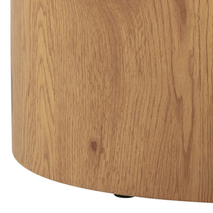 Wooden Oval Coffee Table Set with Multiple Colors