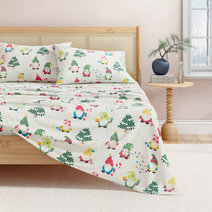 4-Piece Turkish Cotton Flannel Sheet - Whittaker Collection