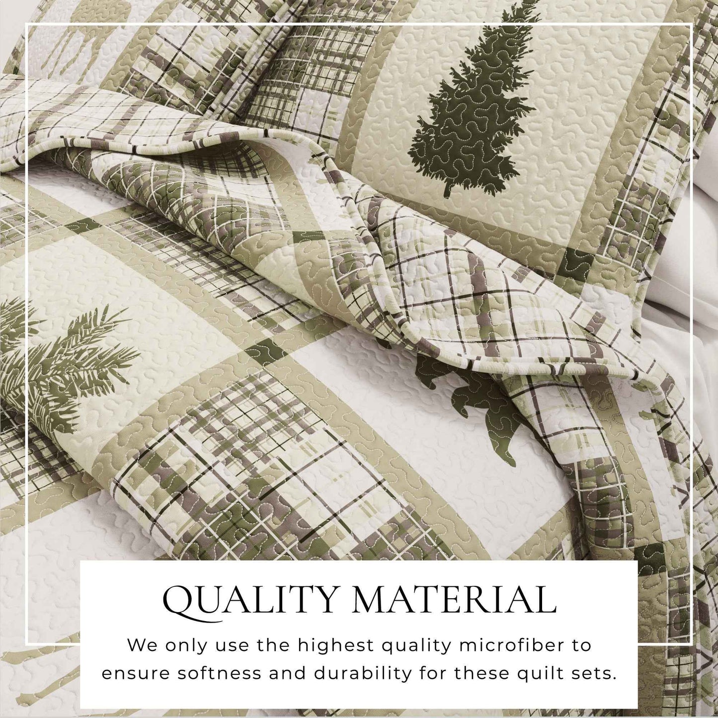 3-Piece Lodge Quilt - Stonehurst Collection