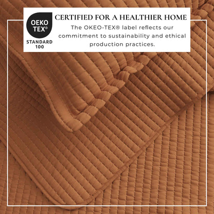 3-Piece Solid Quilt - Alicia Collection