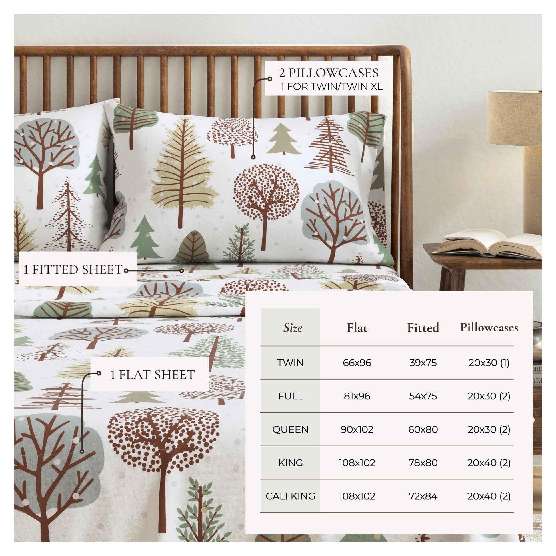 4-Piece Turkish Cotton Flannel Sheet - Stratton Collection