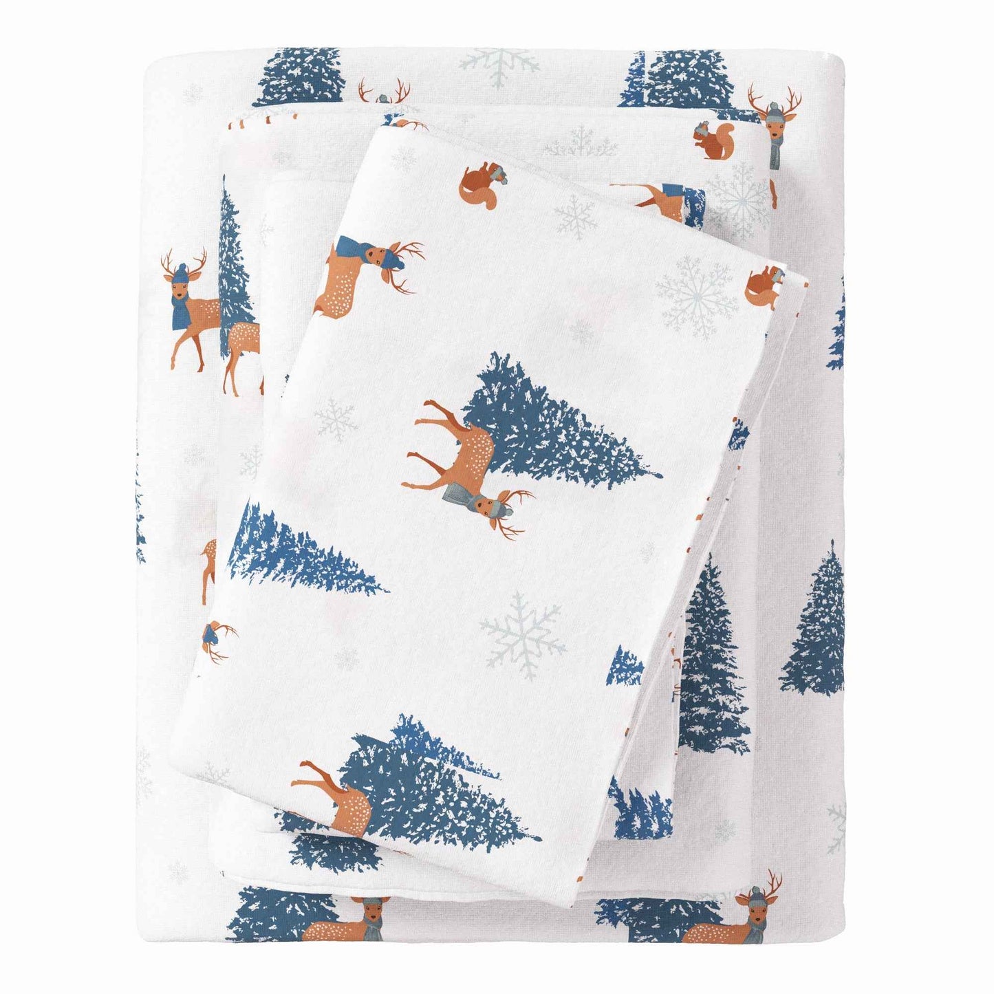 4-Piece Turkish Cotton Flannel Sheet - Whittaker Collection