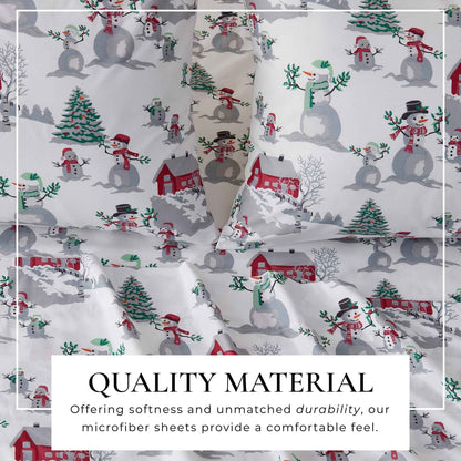 4-Piece Lodge Microfiber Sheet - Mountain Ridge Collection
