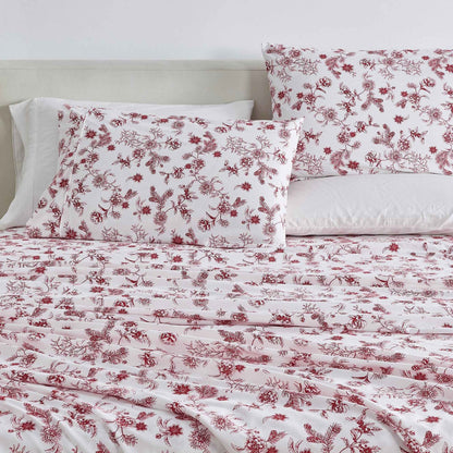 Watercolor Floral Sheet Set - Delia Collection