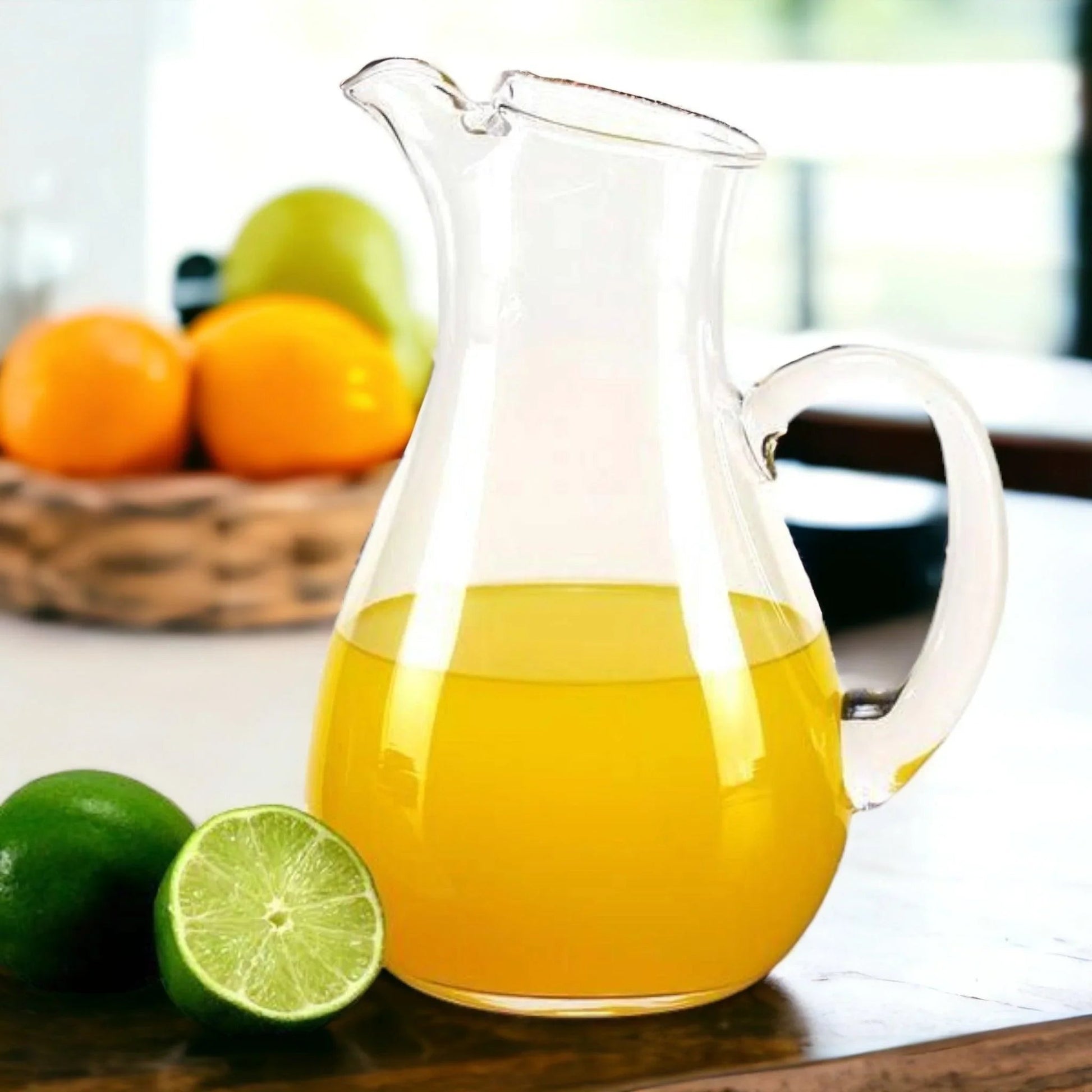 Zeus Crystal 32 Oz Serving Pitcher - PoshaBella