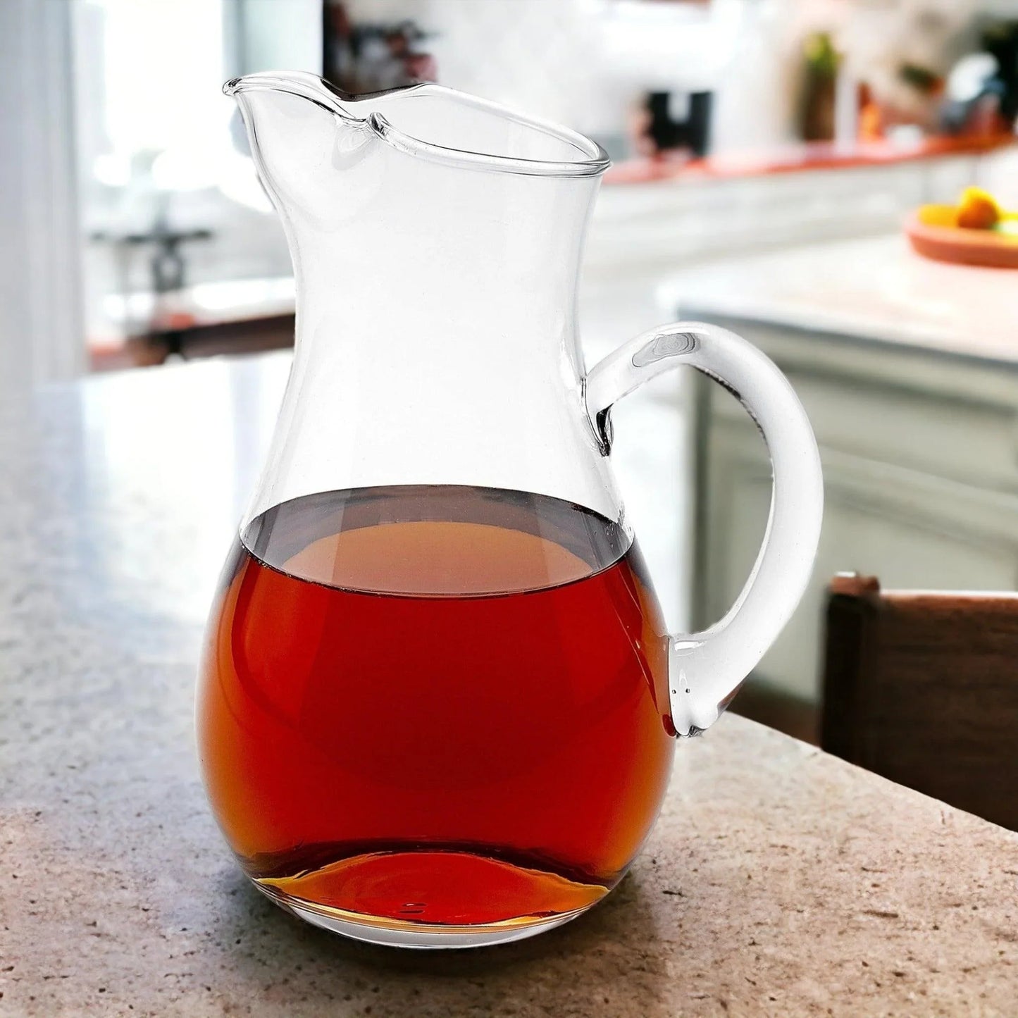 Zeus Crystal 32 Oz Serving Pitcher - PoshaBella