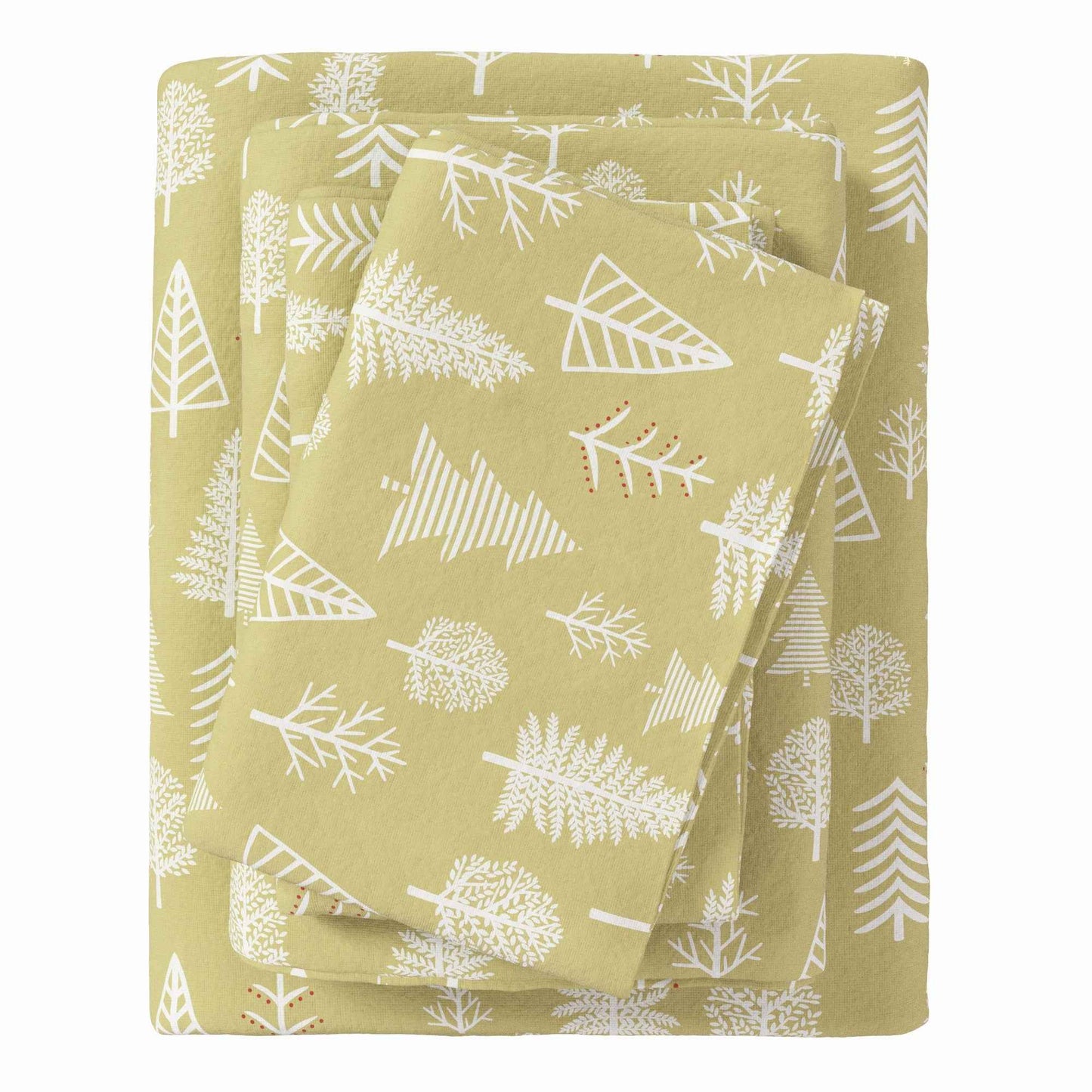 4-Piece Turkish Cotton Flannel Sheet - Lakeview Collection
