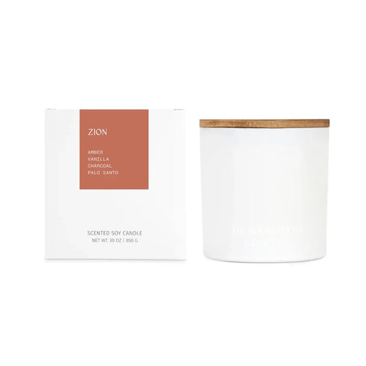 Zion 3 Wick Candle - PoshaBella