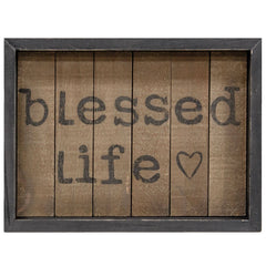 blessed life wall art