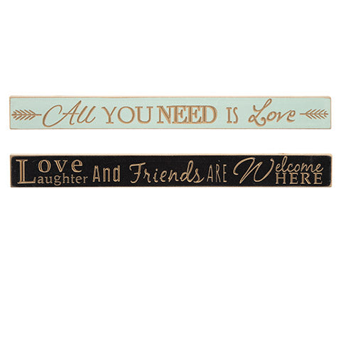 Sentiments Wall Sign - PoshaBella
