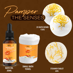 10Pc Almond Milk & Honey Beauty & Personal Set