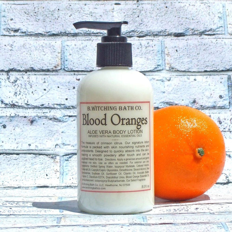 8oz. Blood Orange Aloe Vera Body Lotion